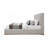Orane Gray Fabric Eastern King Bed