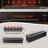 8 Color Flames 3D Water Vpaor Freplaces Inserts & Freestanding Electric Fireplaces NO Heating with Remote & Smart APP Decoration Humidifier Steam Fireplace-7117041