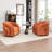 Coyle Upholstered Swivel Barrel Chair-1916388720