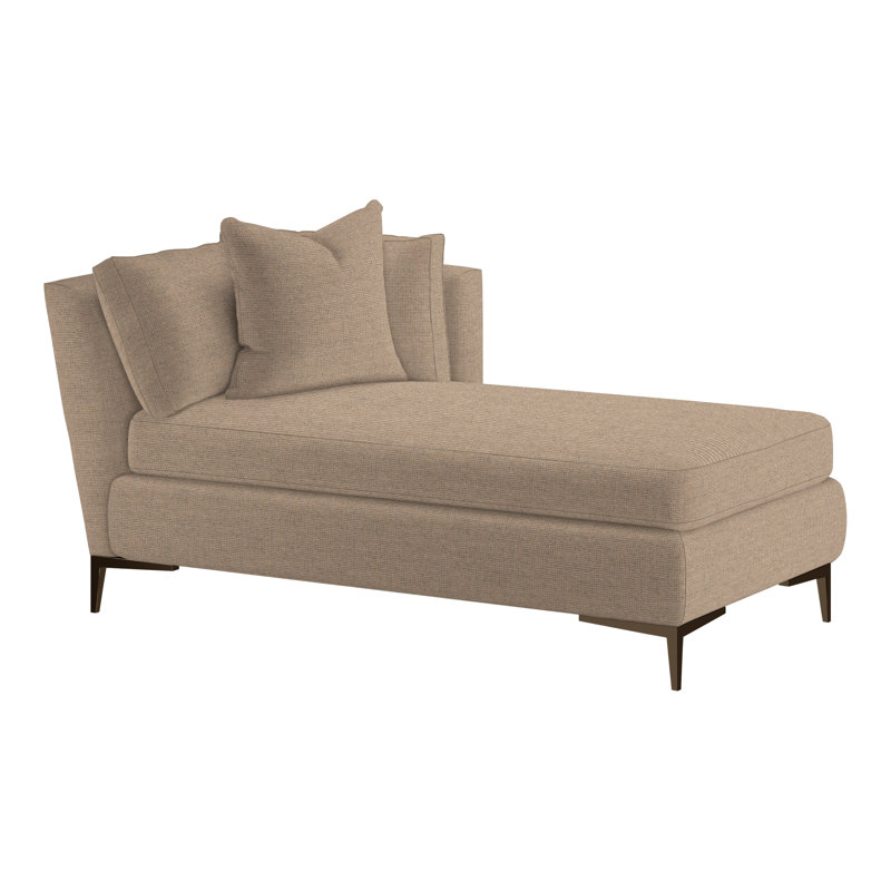 Aiden Chaise Lounge, Antique Bronze, Right Hand Facing, Perigold Rest Meadow