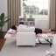 Canapé-lit d'intérieur, fauteuil réglable et coussin