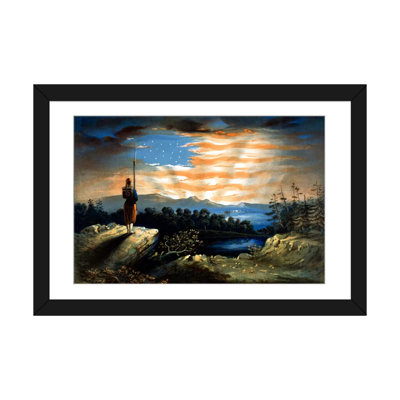 Reproduction d'art graphique sur toile
