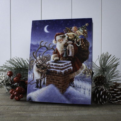 Zandra - Faithful Friends 8x6 Lighted Tabletop Canvas