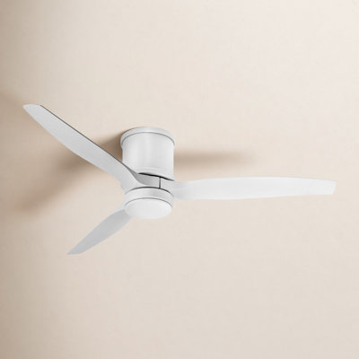 Montego 52" 3 - Blade Outdoor LED Ceiling Fan with Wall Control and Light Kit Included