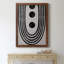 «Tubular Abstract II», peinture sur toile encadrée-61338358-61338364