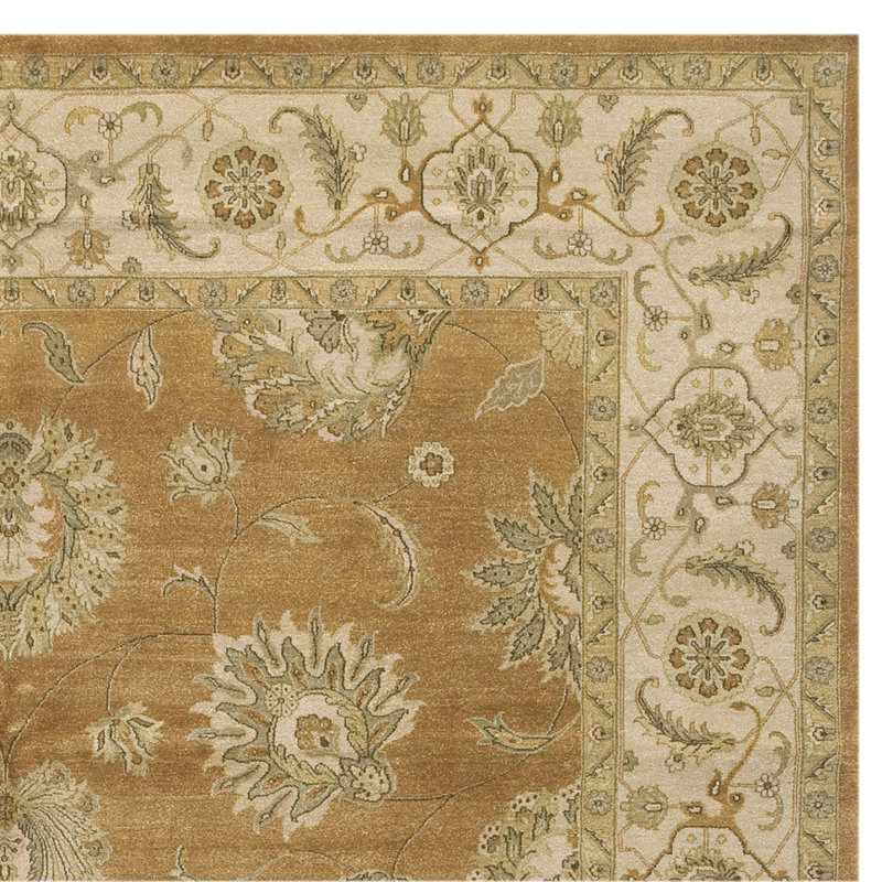 Wool Oriental Area Rug, Rectangle 5' x 7'