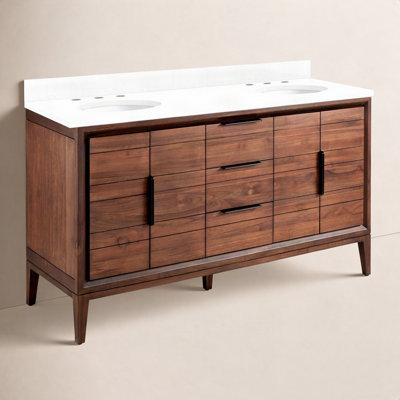 Meuble-lavabo double 72 po Aliso