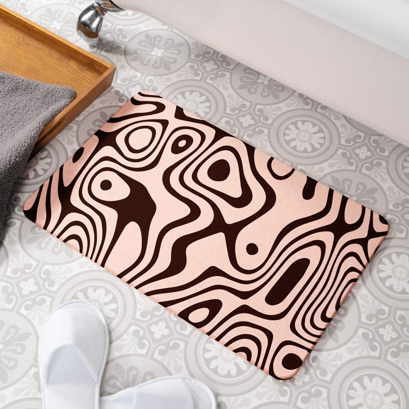 Non-Slip Shower Mat, Pink