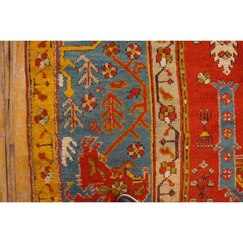 Tapis rustique Oushak