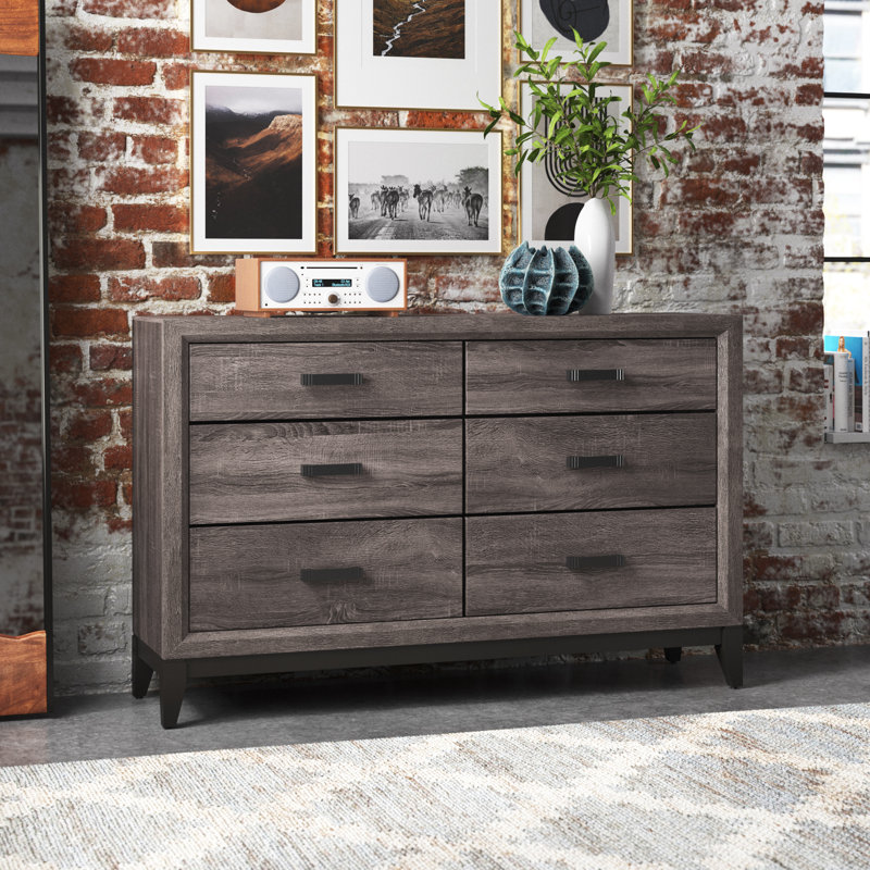 Keaunte 58'' W 6 - Drawer Dresser