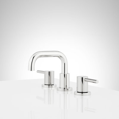 Lexia Widespread Low Bathroom Faucet - Chrome