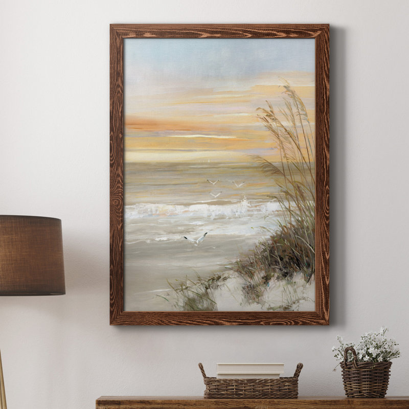 Summer Solstice - Peinture sur toile encadrée, H 44 po x l 31 po x P 1 po, Érable