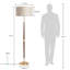 Lampe sur pied Salcido