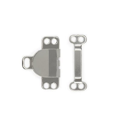 Dritz Hooks & Eyes for Skirt/Pants, 24 Sets, Nickel