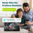 Birdfy Smart Bird Houses for Outside Solar Powered, 1080P HD Live View Bird House with Camera, Perfect Viewing Bird Nesting and Hatching, Bird Feeder with Camera for Most Birds