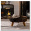 Table basse ronde rétro avec espace de rangement, idéale pour le salon et le bureau-664068133-664068135