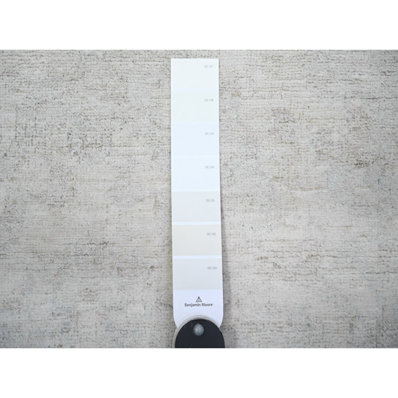 Tremar One-of-a-Kind Rectangle 3' X 5' New Age Wool Area Rug Ivory