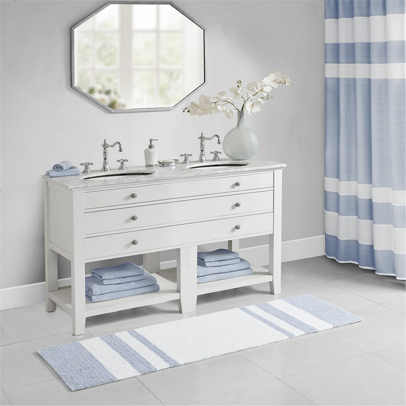 Reversible Bath Rug, Area Rug For Home, Rectangle 2'3" x 3'9"