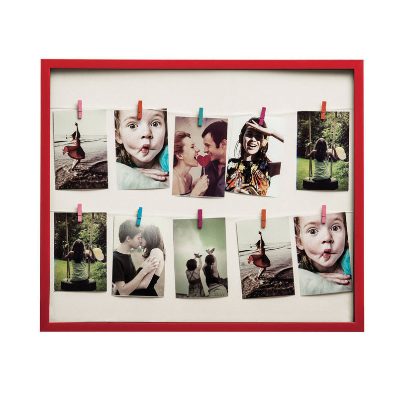 Matte Picture Frame, Red