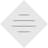 Ekena Millwork 42'' W PVC Wall Vent Cover-43313477