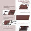 Chaise longue pliante pour l'extérieur, chaise de bronzage 2 en 1 avec coussin et poche, chaise de piscine réglable-2134220754