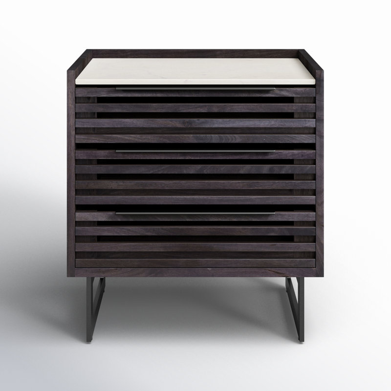 Commode en bois massif Iker