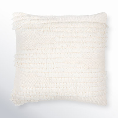 Emberly Ruffled Throw Pillow