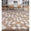 Hand Knotted Geometric Area Rug in Birch/Ivory-709668318