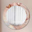 Huldar Glass Flat Wall Mirror