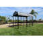 6'' H Panel Metal Yard Kennel