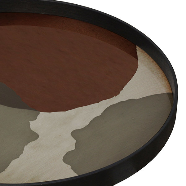 Translucent Silhouettes Decorative Tray