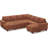 Isolde Large 105.1'' Wide Soft Imitation Wool Plush Modular Sofa Livingroom Storage Couch with Pull Out Sofa Bed Sleeper-106871713