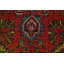Orange Wool Floral Traditional Rug 3x5