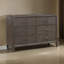 Commode double 6 tiroirs l 61,9 "Airyonna