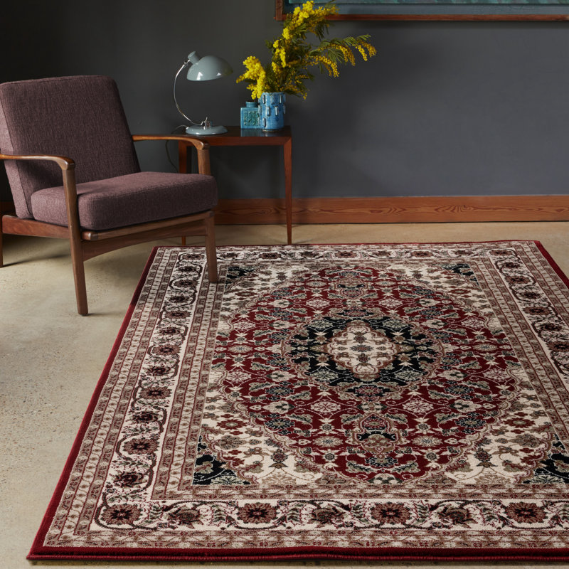 Sevanna Oriental Indoor Rug, Round 5'2"