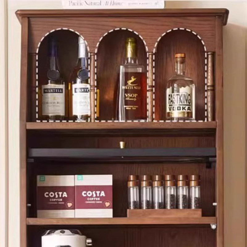 Nut-Brown Solid Wood Display Cases