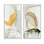 «Trendy Abstracts with Colorful Shapes», ensemble de 2 peintures-124502266-124502270