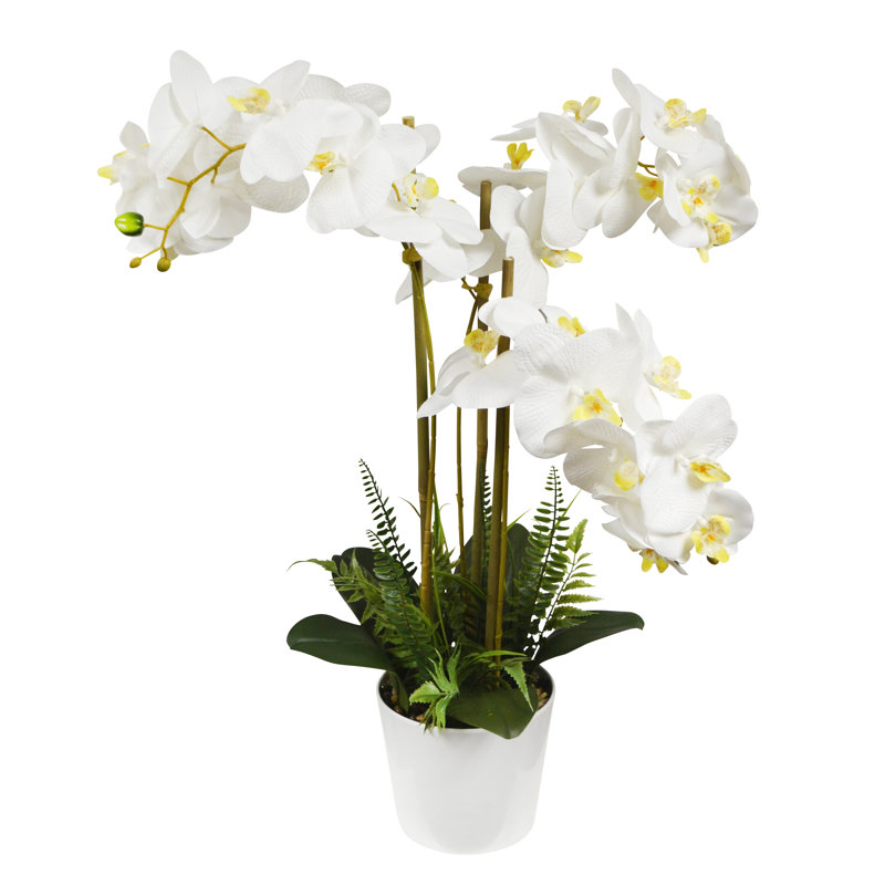 Arrangement floral orchidées Real Touch