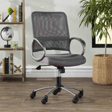 Mainstays Mesh Task Chair with Plush Padded Seat, Multiple Colors 