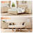 24''H Nightstand With 2 Drawer Storage-1553711863