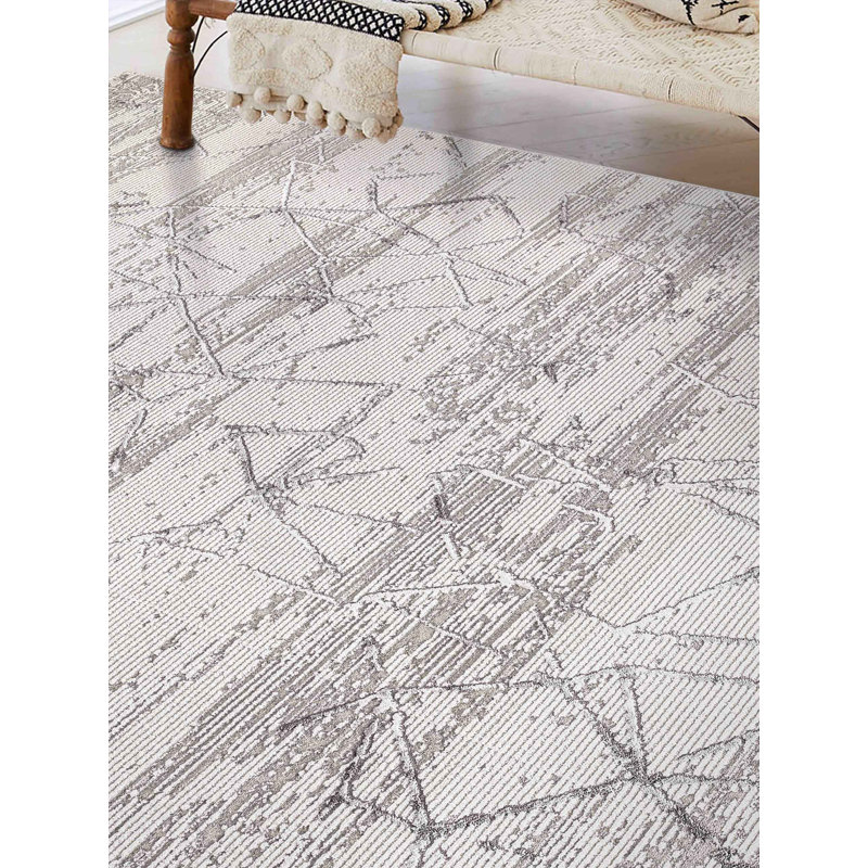 Remaya Abstract Indoor / Outdoor Area Rug, Runner 2'7" x 6'6"