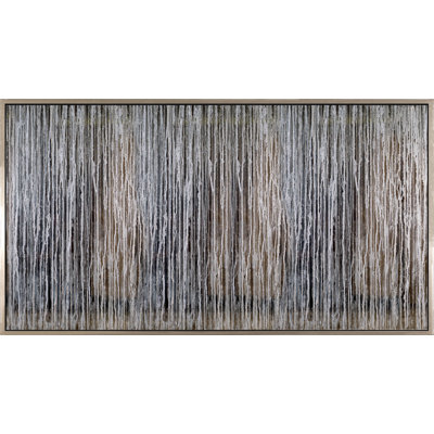 Silver Rain Painting