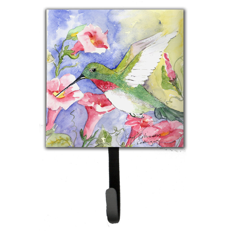 Porte-laisse De Colibri Et Crochet Mural