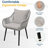 5-Piece All Weather Twisted Rattan Wicker Patio Dining Table Set  With Umbrella Hole And Light Gray Cushions-879915142