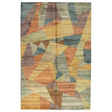 One-of-a-Kind 6' X 9' Hand Knotted Area Rug