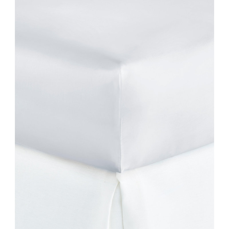 Ice Light Gray Egyptian Cotton Percale Queen Sheet Set