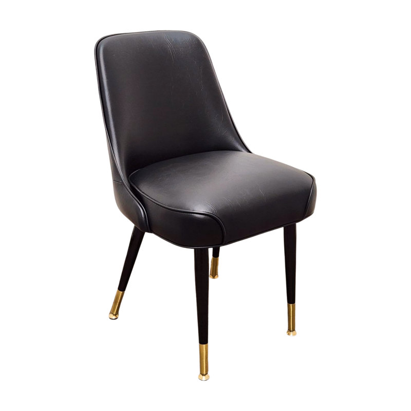 Fauteuil club capitonné extérieur, Noir