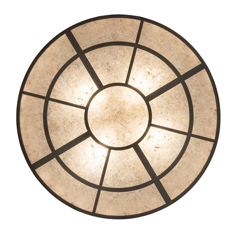 24" Wide Glendale Mission Inverted Pendant