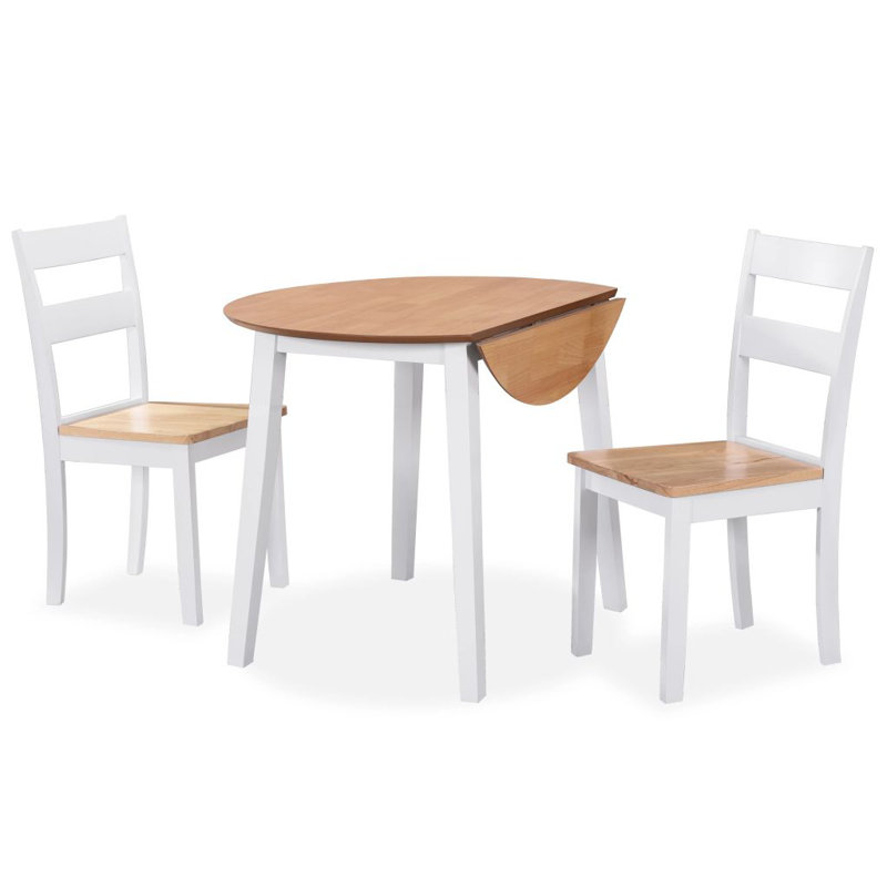 Paisleigh Drop Leaf Dining Set, 5 Pieces