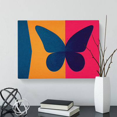 Butterfly Abstract Art Vol.2 - Wrapped Canvas